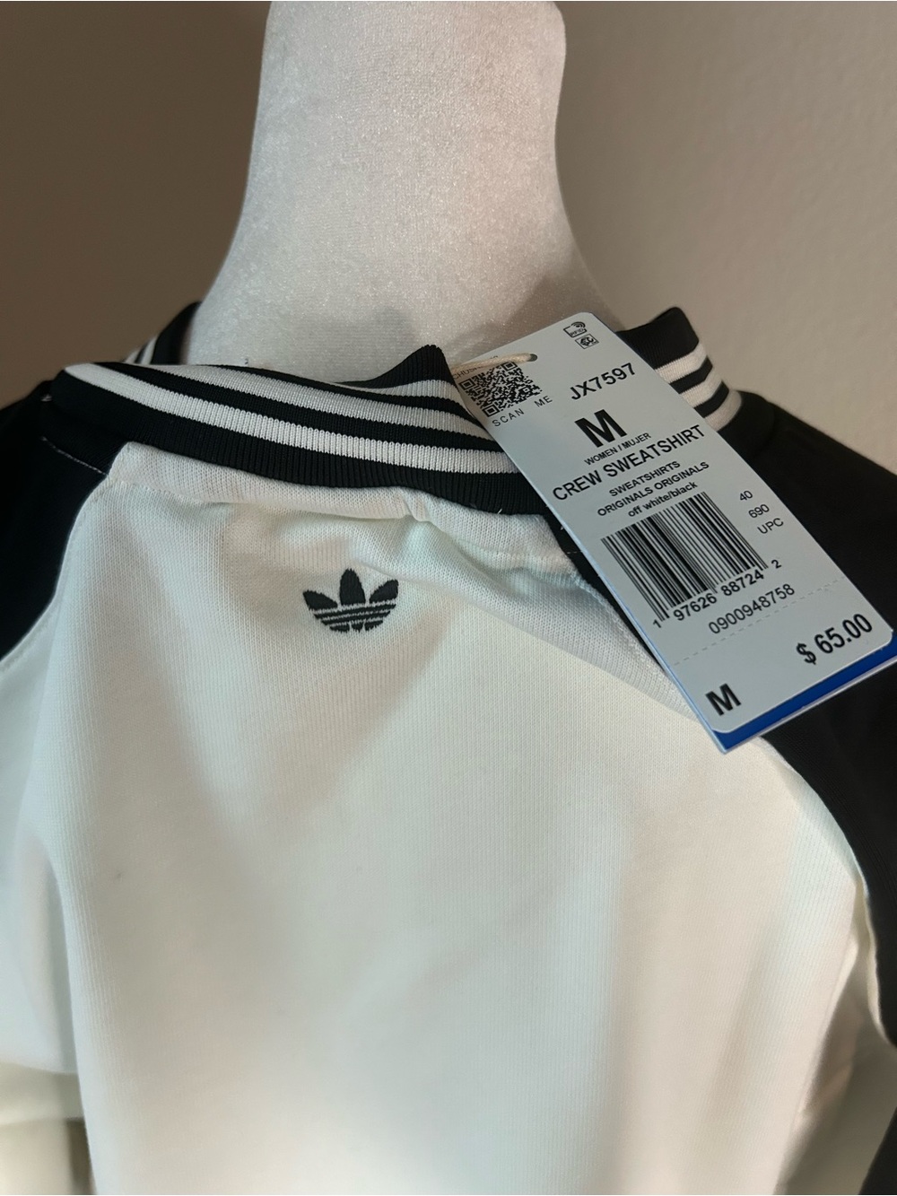 Adidas Crop Sweatshirt - Picture 3 of 5